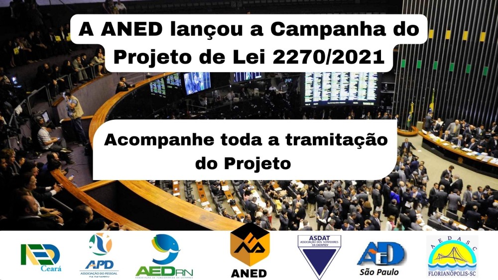 Acompanhe toda a tramitação do Projeto de Lei: 2270/2021